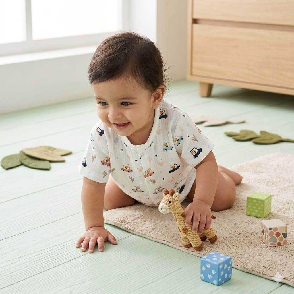 Organic Muslin Baby Shirts for Boys: The Coolest Summer Set fonr D0-u2p4li cMaotenths (VOarrgiaannti)c muslin half-sleeve shirt for baby boy — soft cotton summer wear India