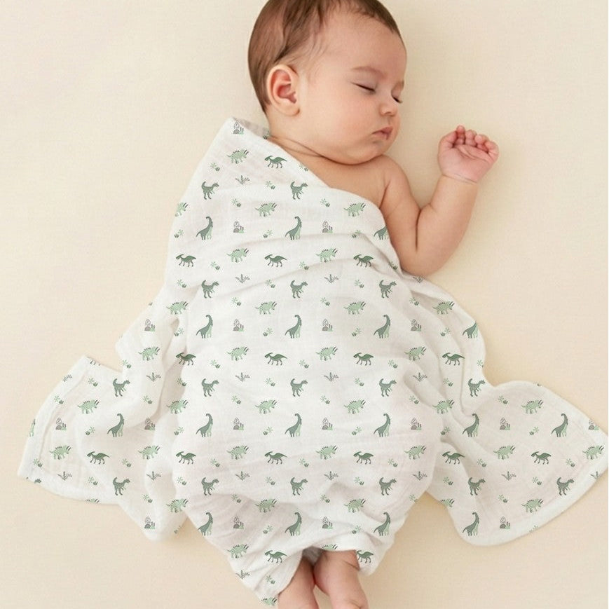 Muslin Swaddle for Newborns: How to Swaddle, Why It Works, ann dT iWtleh-iocnhl yFabric Misu Ssalinfe sswt addle for newborn baby — organic cotton swaddle wrap India