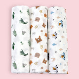 muslin swaddle wrap for newborn organic cotton maa toddlers