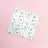 Deer & Trees muslin swaddle wrap for newborn organic cotton maa toddlers