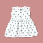 Organic muslin sleeveless baby girl frock 0-24 months – Palm Tree print – Maa
Toddlers India