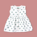 Organic muslin sleeveless baby girl frock 0-24 months – Palm Tree print – Maa
Toddlers India