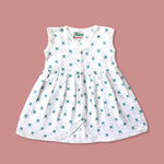 Organic muslin sleeveless baby girl frock 0-24 months – Tiny Plane print – Maa
Toddlers India
