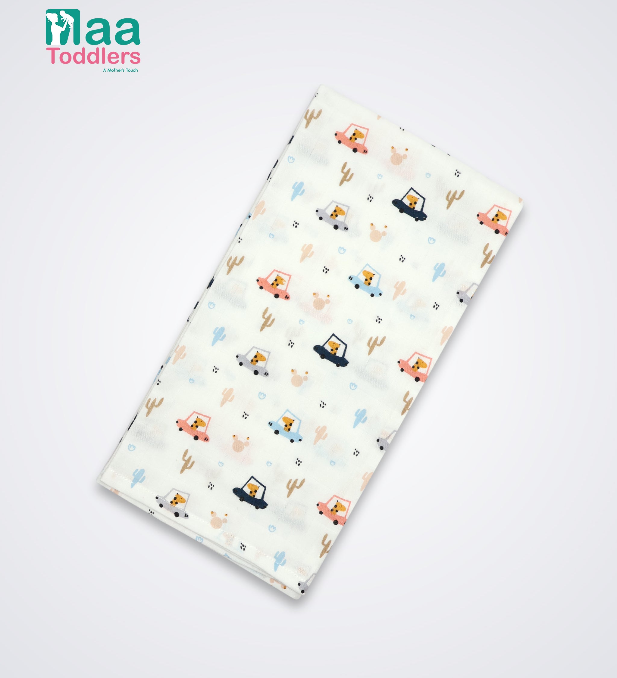 Oraganic Muslin Towel Baby GiraffeRoadTrip  maa toddlers 
