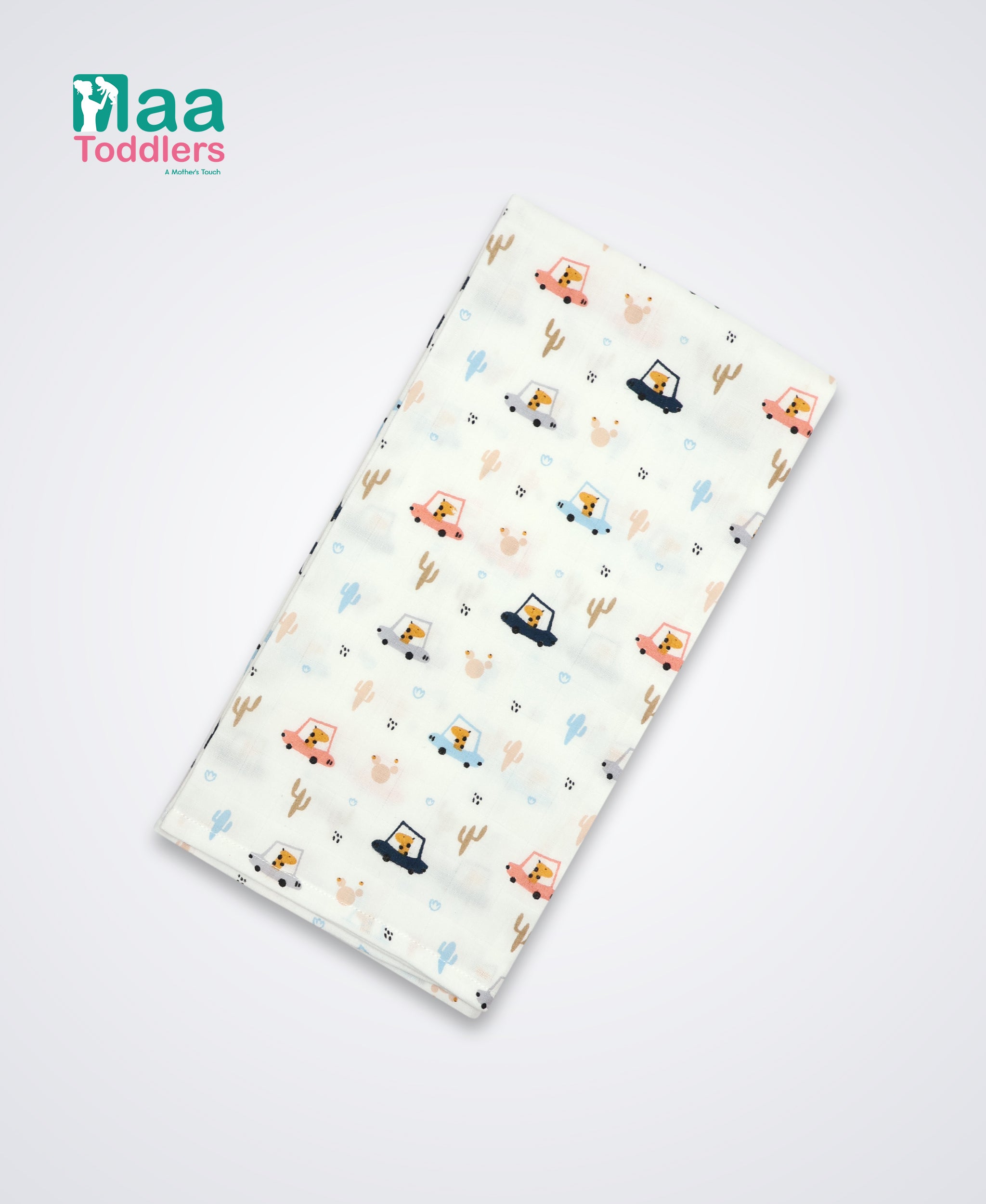 Oraganic Muslin Towel Baby GiraffeRoadTrip  maa toddlers 
