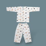 organic muslin Co-Ord Set for newborn  Giraffe RoadTrip maa toddlers