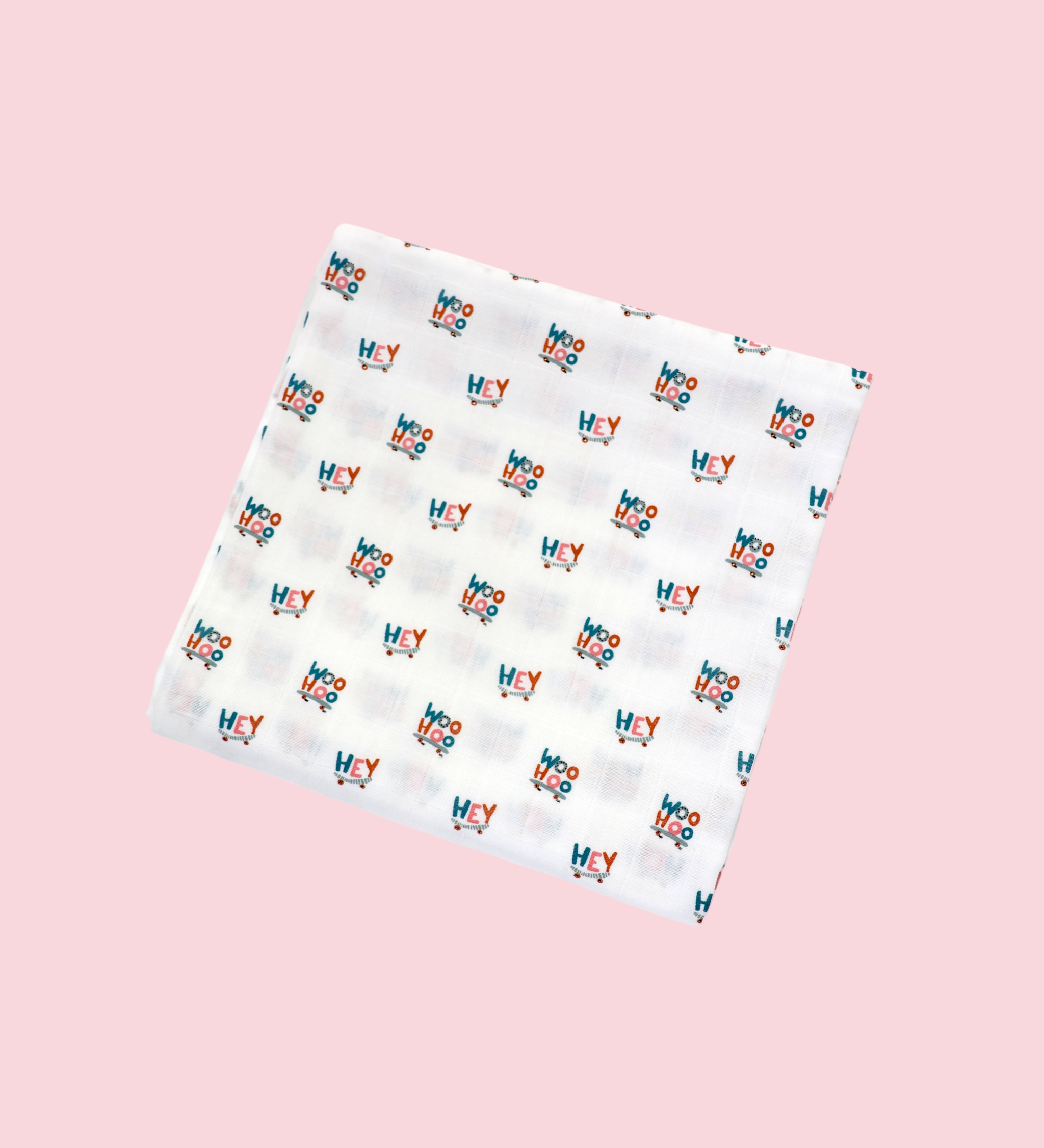 Happy Hey muslin swaddle wrap for newborn organic cotton maa toddlers
