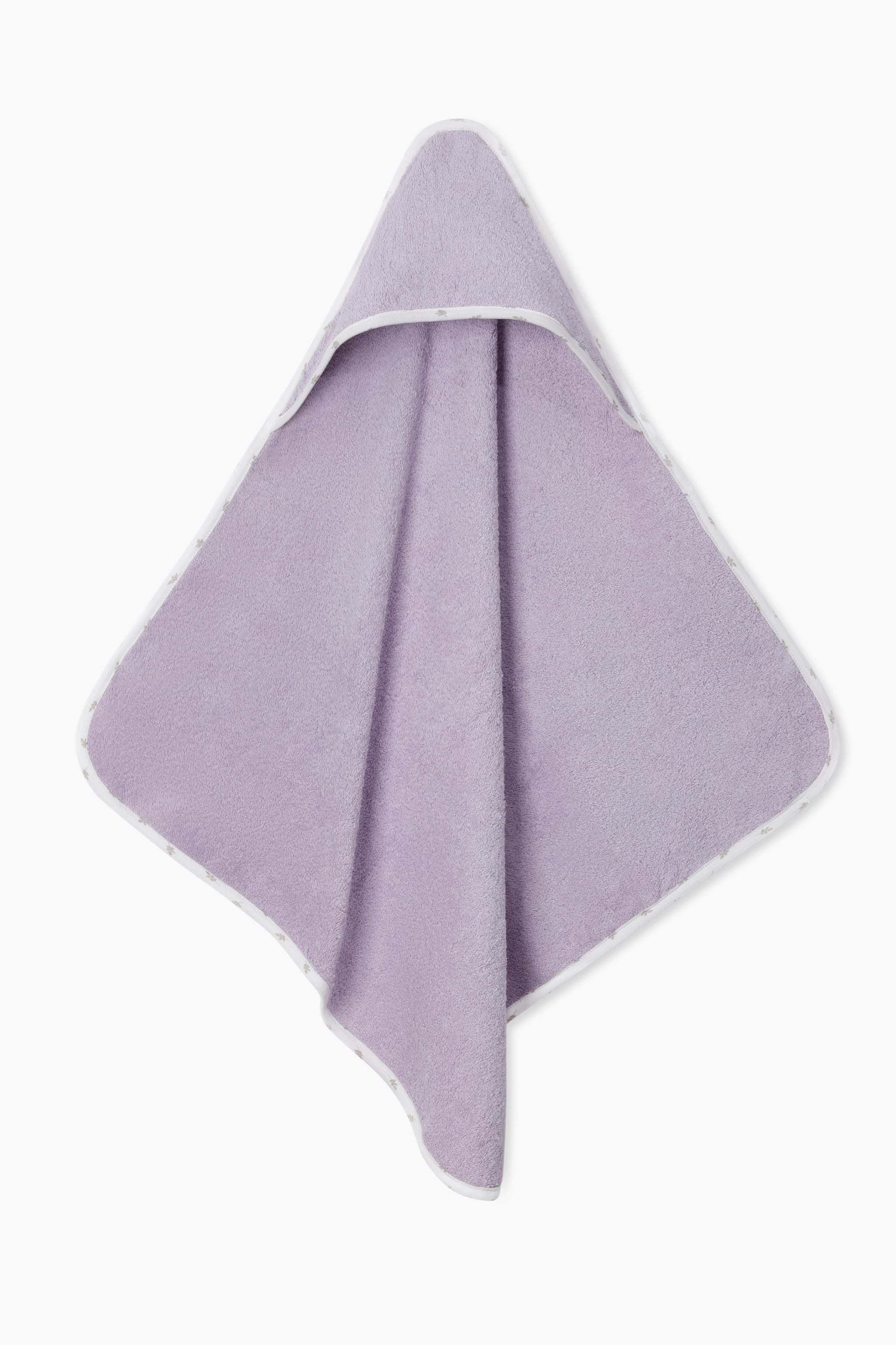 baby terry hooded towel Lavender super absorbent cotton maa toddlers