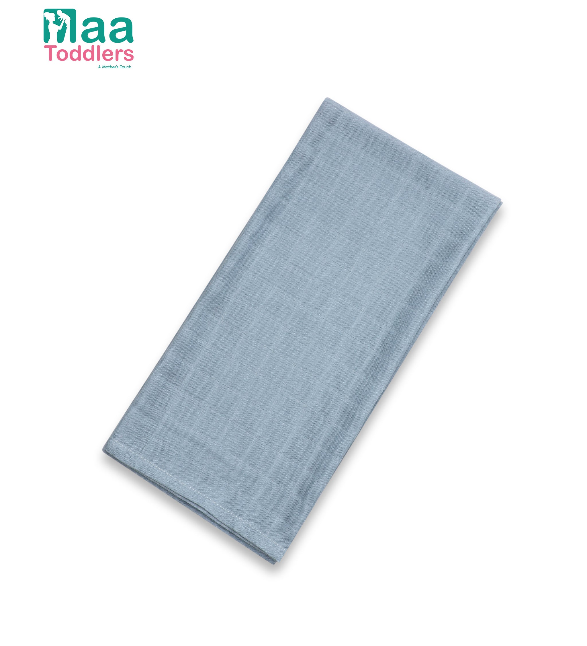 Oraganic Muslin Towel Baby Blue Color maa toddlers 
