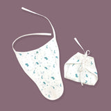 Organic Muslin Nappies for Newborn Baby | Pastel Christmas