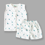 organic muslin Jabla with Shorts for newborn PastelChritmas maa toddlers 