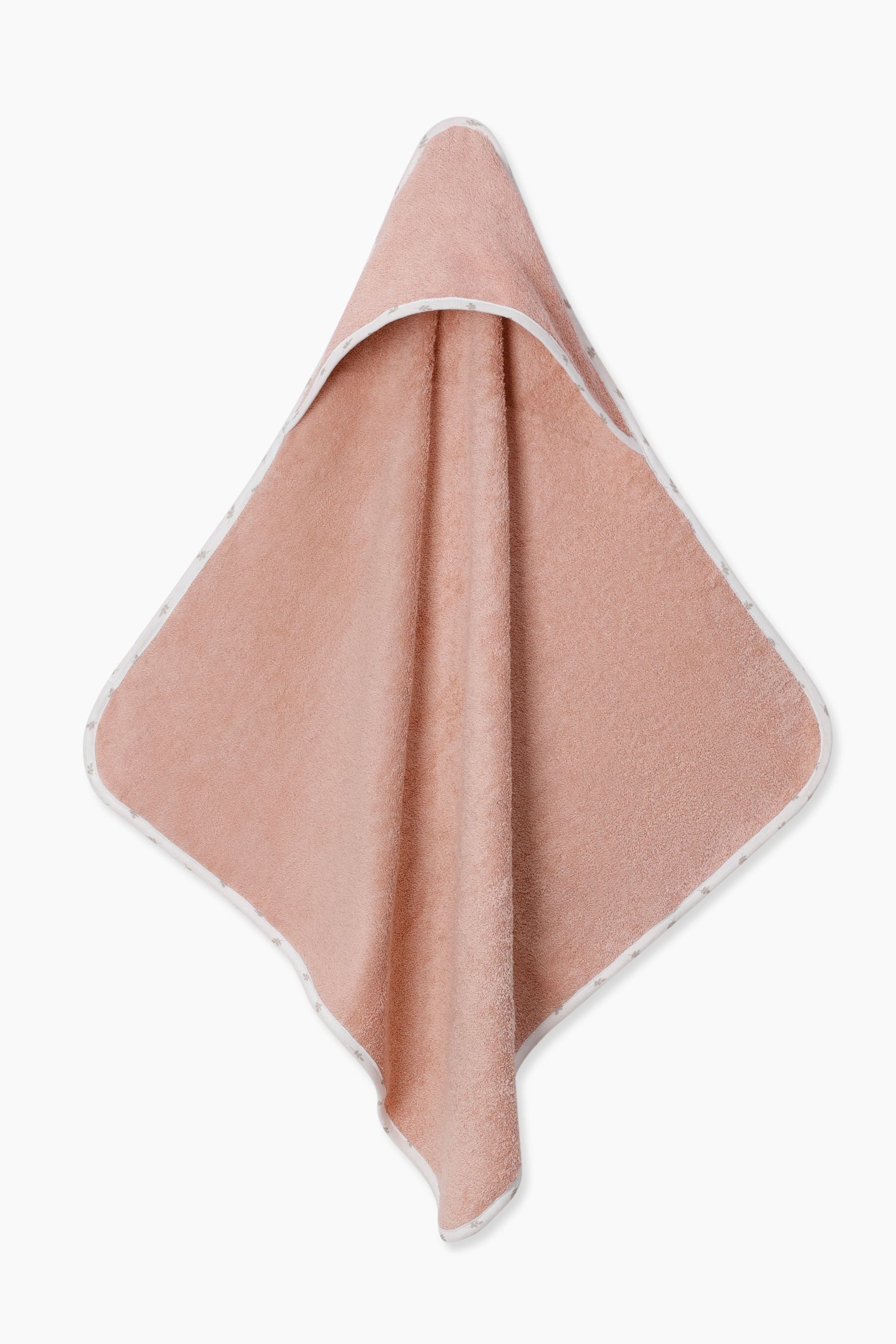 baby terry hooded towel Pink super absorbent cotton maa toddlers