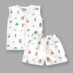 organic muslin Jabla with Shorts for newborn Teddy Cloud maa toddlers 