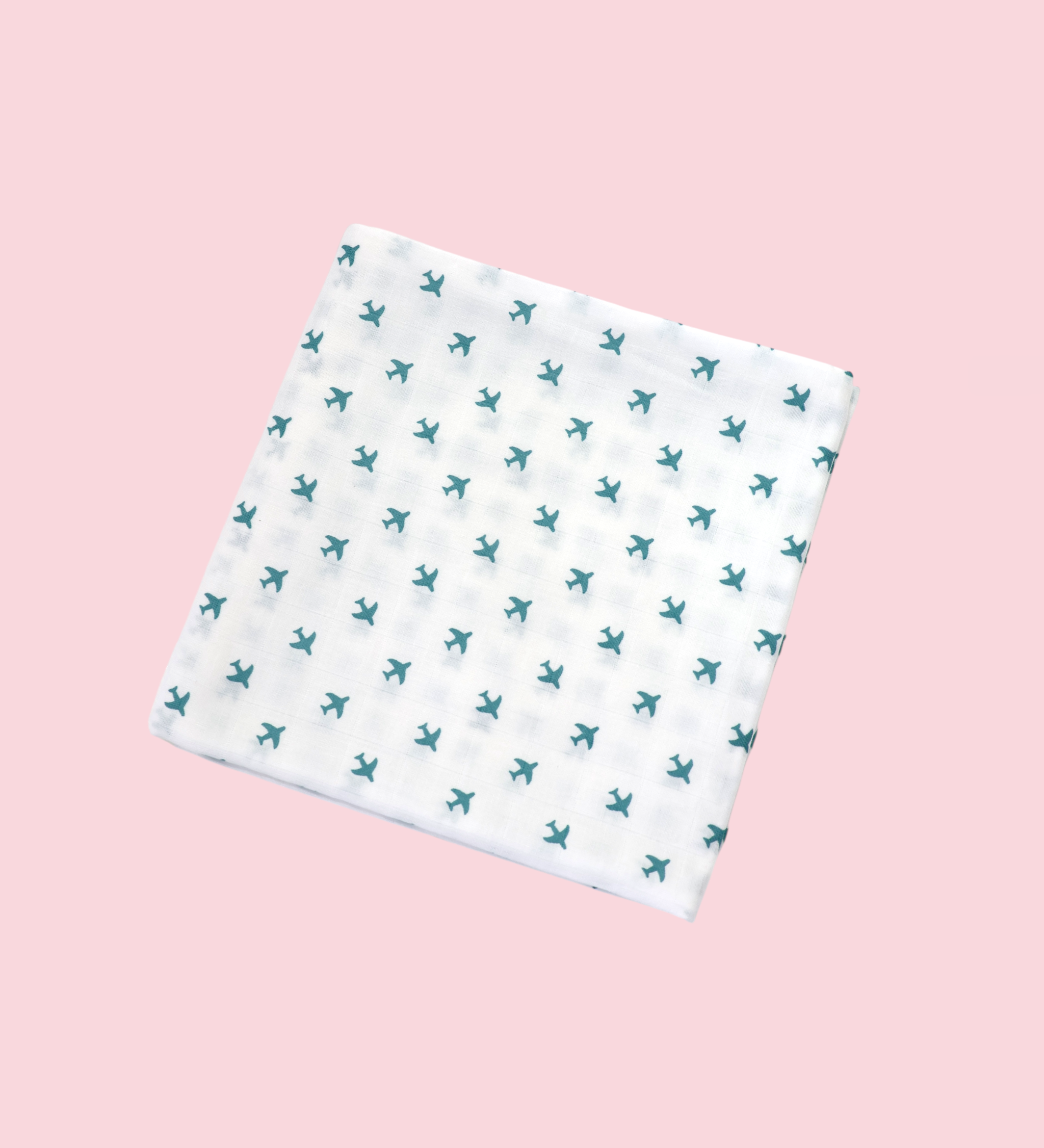 Tiny Plane muslin swaddle wrap for newborn organic cotton maa toddlers