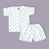 organic muslin Shirt with shorts set for baby Tiny Plane print maa toddlers