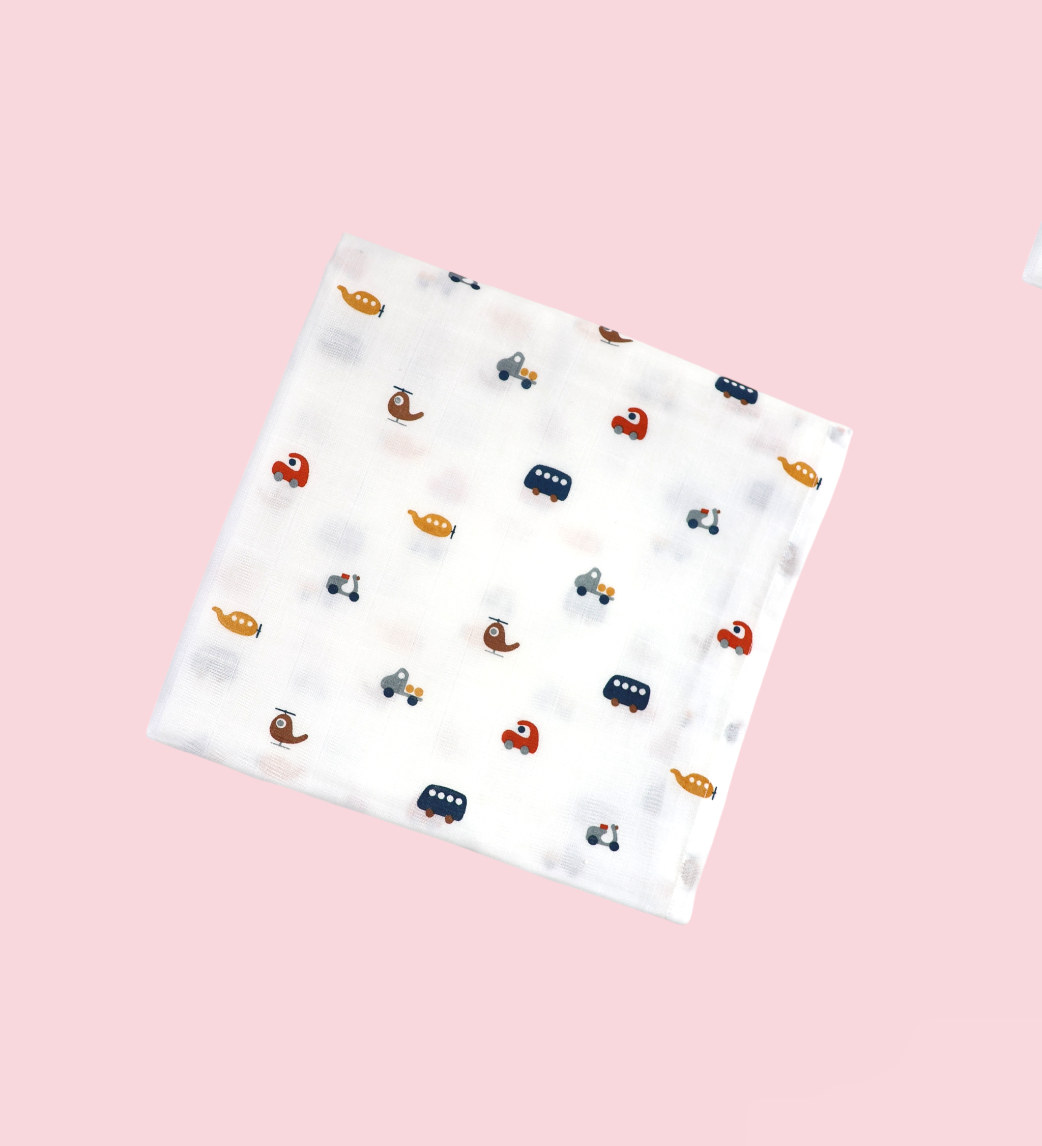 Tiny Rides muslin swaddle wrap for newborn organic cotton maa toddlers