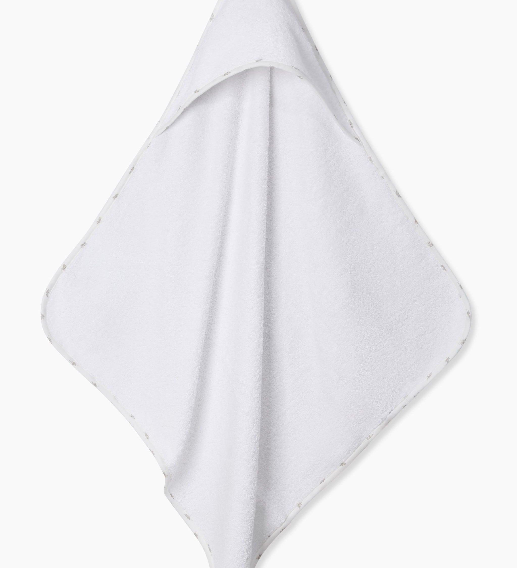 baby terry hooded towel White super absorbent cotton maa toddlers
