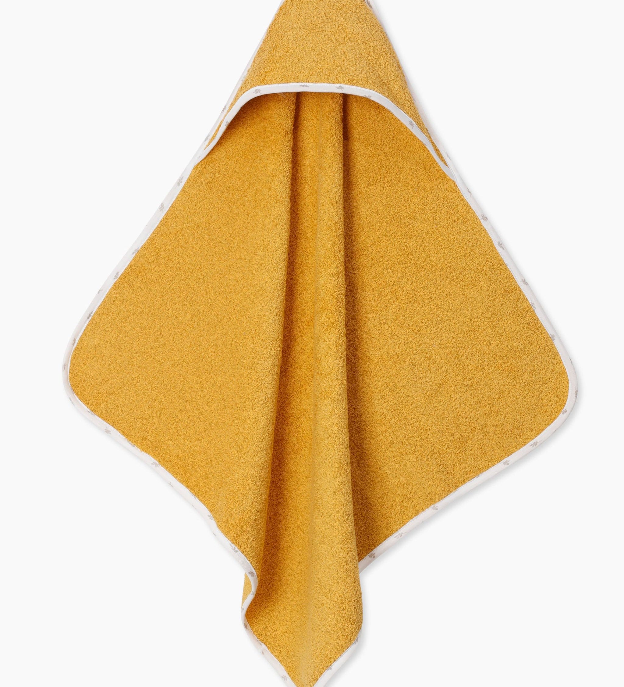 baby terry hooded towel Yellow super absorbent cotton maa toddlers