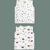 Organic Muslin Jabla 2 Combo 06