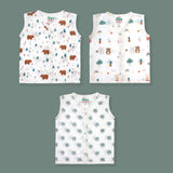 Organic Muslin Jabla 3 Combo 04
