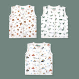 Organic Muslin Jabla 3 Combo 03