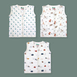 Organic Muslin Jabla 3 Combo 02