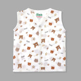 Organic Muslin Jabla for 0-12M | Happy Pandas