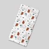 Organic Muslin Towel for Baby | Snow Bear